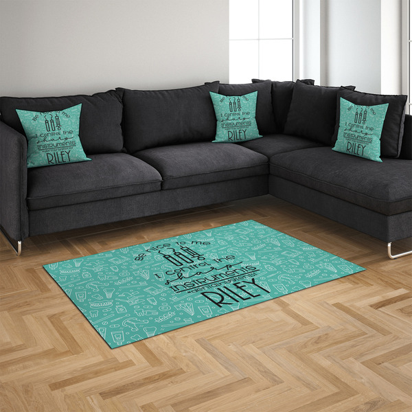 Dental Hygienist 4'x6' Indoor Area Rugs - IN CONTEXT