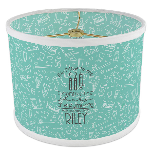 Dental Hygienist 8" Drum Lampshade - ANGLE Poly-Film