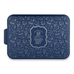 Dental Hygienist Aluminum Baking Pan with Navy Lid (Personalized)