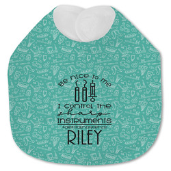 Dental Hygienist Jersey Knit Baby Bib w/ Name or Text