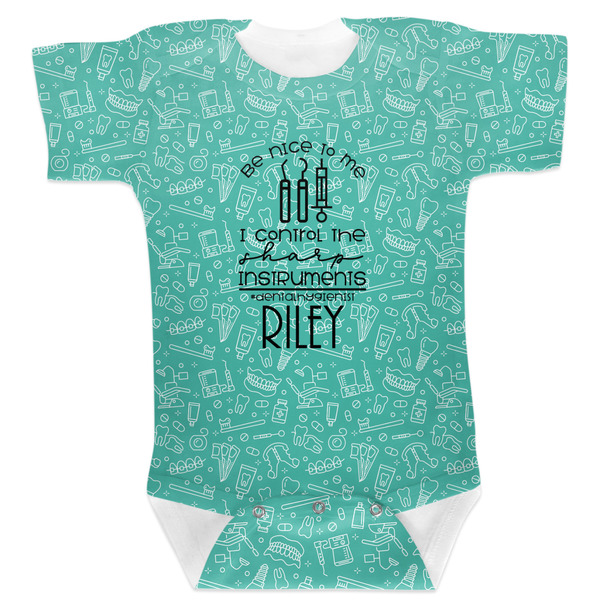 Custom Dental Hygienist Baby Bodysuit 0-3 (Personalized)