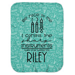 Dental Hygienist Baby Swaddling Blanket (Personalized)