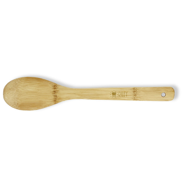 Custom Dental Hygienist Bamboo Spoon - Double Sided (Personalized)