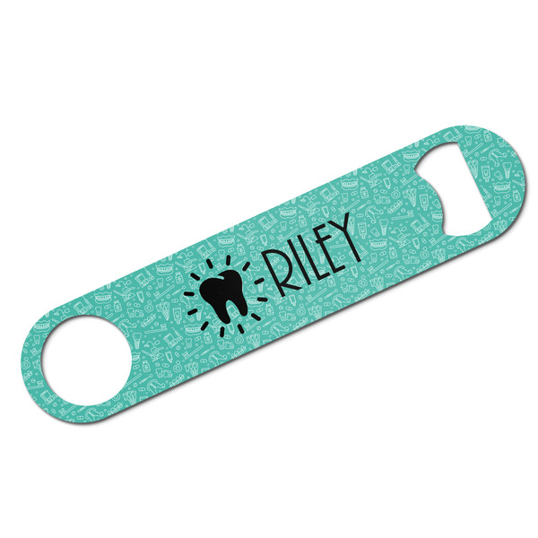 Custom Dental Hygienist Bar Bottle Opener w/ Name or Text