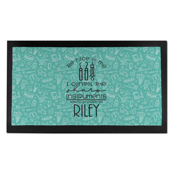 Custom Dental Hygienist Bar Mat - Small (Personalized)