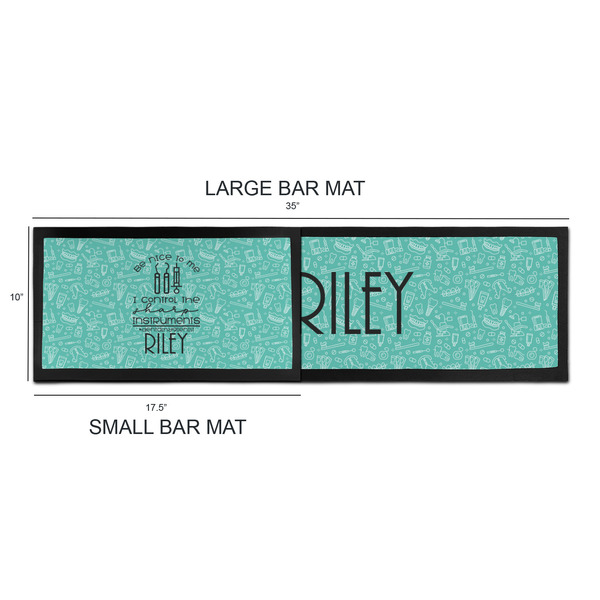 Dental Hygienist Bar Mats - Sizing Chart