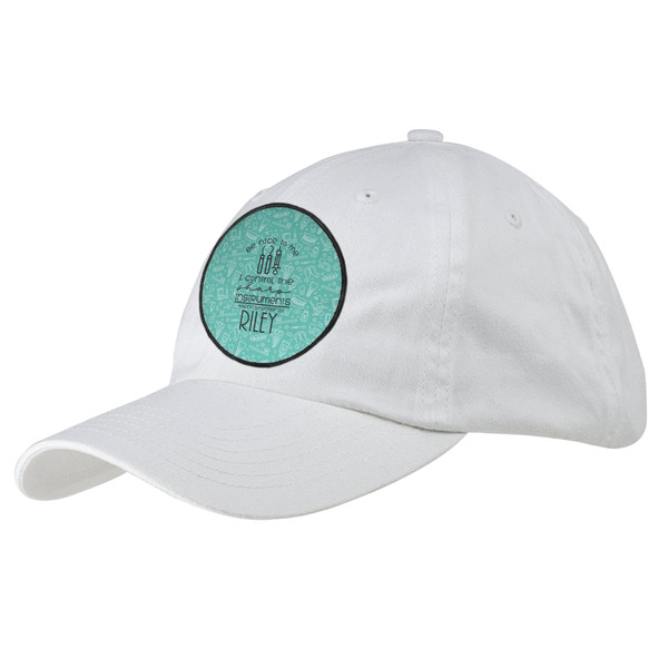 Custom Dental Hygienist Baseball Cap - White (Personalized)
