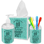 Dental Hygienist Acrylic Bathroom Accessories Set w/ Name or Text