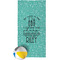 Dental Hygienist Beach Towel (Personalized)