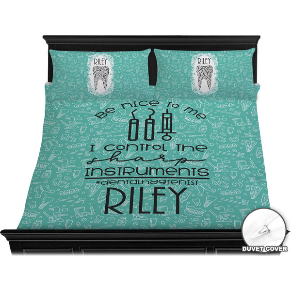 Dental Hygienist Bedding Set (King) - Duvet