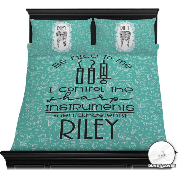 Dental Hygienist Bedding Set (Queen) - Duvet
