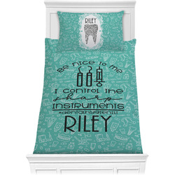 Dental Hygienist Comforter Set - Twin XL (Personalized)