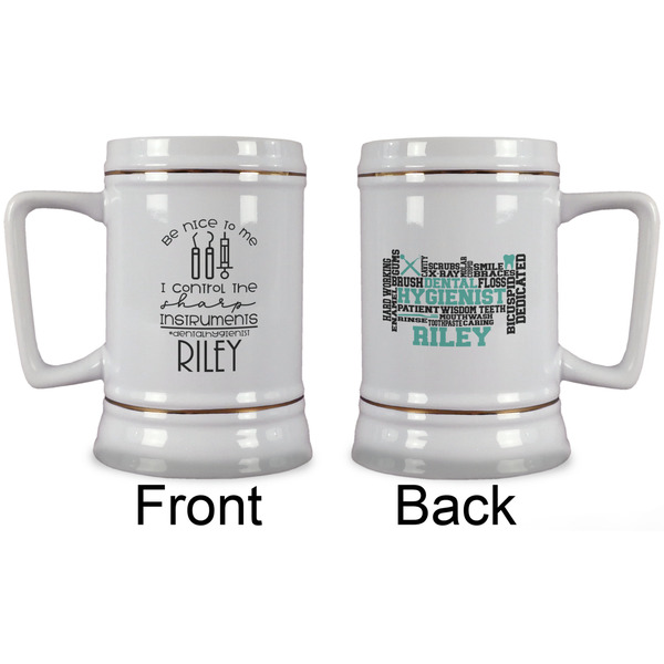 Dental Hygienist Beer Stein - Approval