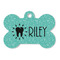 Dental Hygienist Bone Shaped Dog ID Tag (Personalized)