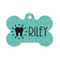 Dental Hygienist Bone Shaped Dog ID Tag - Small (Personalized)