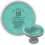 Dental Hygienist Cabinet Knob (Silver) (Personalized)