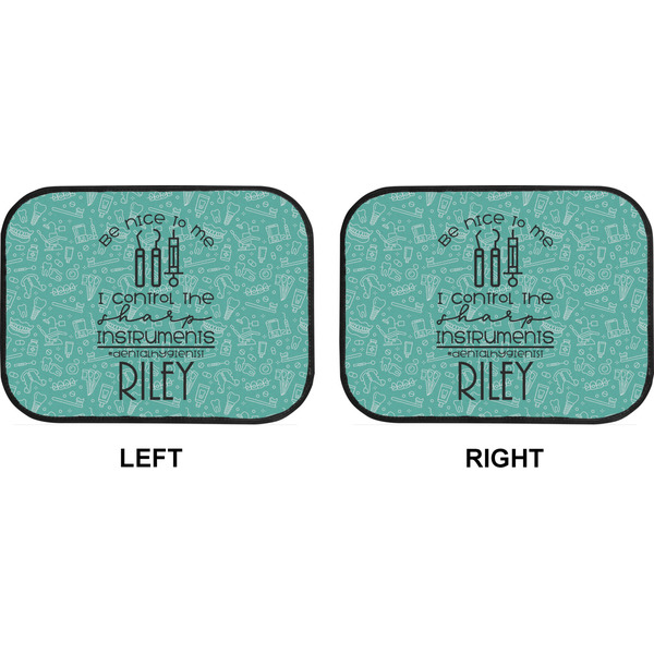 Dental Hygienist Car Floor Mats (Back Seat) (Approval)