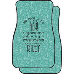Dental Hygienist Car Floor Mats (Front Seat) (Personalized)