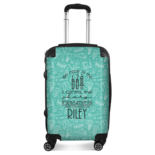 Custom Dental Hygienist Suitcase - 20" Carry On (Personalized)