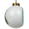Dental Hygienist Ceramic Christmas Ornament - Xmas Tree (Side View)