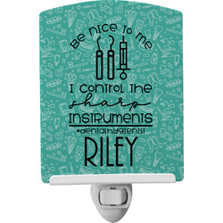Dental Hygienist Ceramic Night Light (Personalized)