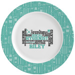 Dental Hygienist Ceramic Dinner Plates (Set of 4) (Personalized)