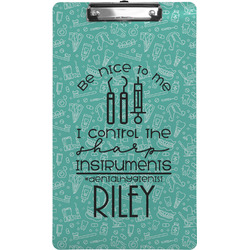 Dental Hygienist Clipboard (Legal Size) (Personalized)