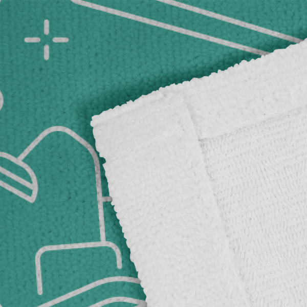 Dental Hygienist Close up of Fabric