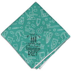 Dental Hygienist Cloth Dinner Napkin - Single w/ Name or Text