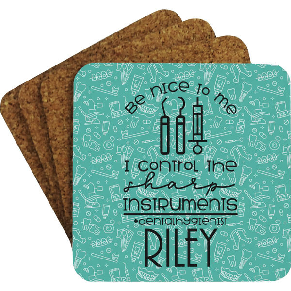 Dental Hygienist Coaster Set (Personalized)