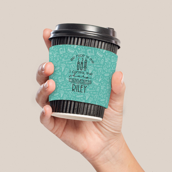 Dental Hygienist Coffee Cup Sleeve - LIFESTYLE