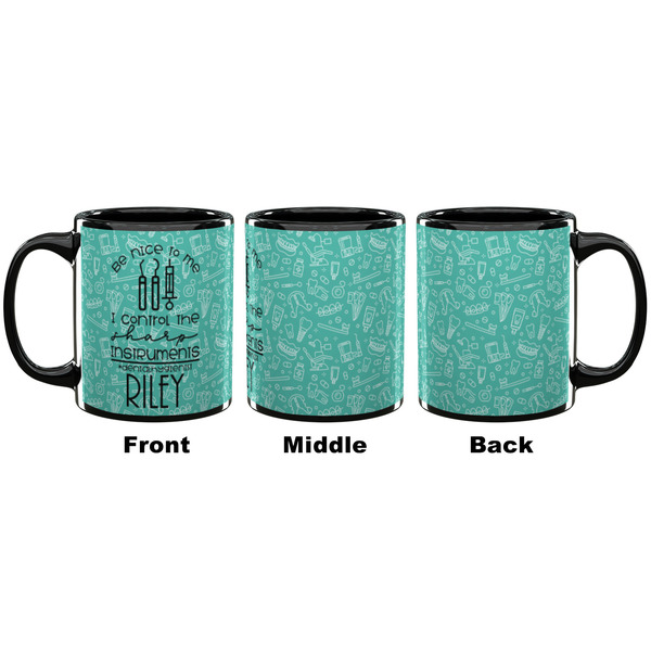 Dental Hygienist Coffee Mug - 11 oz - Black APPROVAL