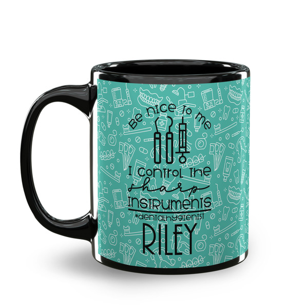 Dental Hygienist Coffee Mug - 11 oz - Black