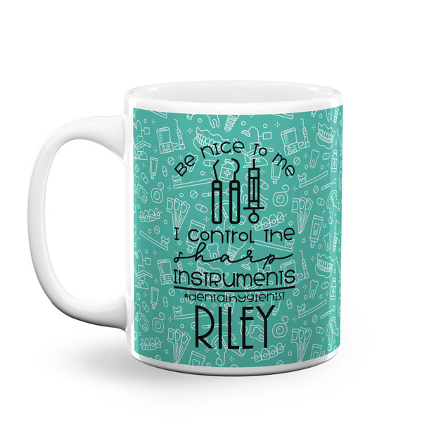 Custom Dental Hygienist Coffee Mug (Personalized)