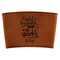Dental Hygienist Leatherette Cup Sleeve (Personalized)
