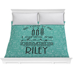 Dental Hygienist Comforter - King (Personalized)