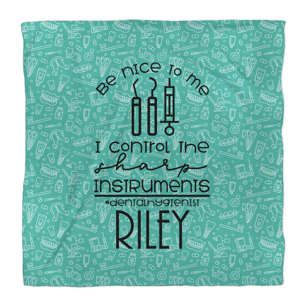 Dental Hygienist Comforter - Queen - Front