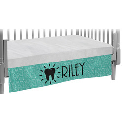 Dental Hygienist Crib Skirt (Personalized)