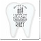 Dental Hygienist Custom Shape Iron On Patches - L - APPROVAL