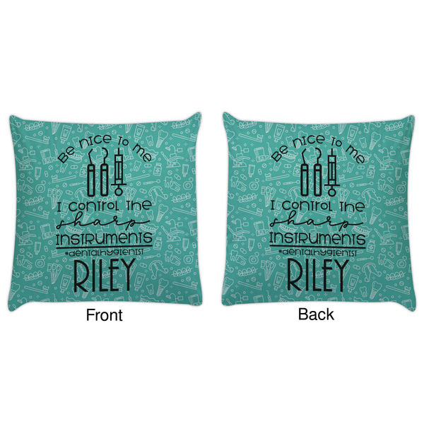 Dental Hygienist Decorative Pillow Case - Approval