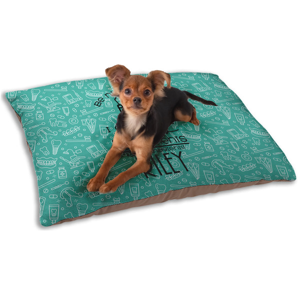 Dental Hygienist Dog Bed - Small LIFESTYLE