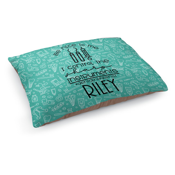 Custom Dental Hygienist Dog Bed - Medium w/ Name or Text
