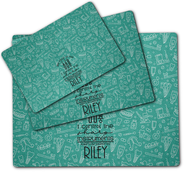 Dental Hygienist Dog Food Mat - MAIN (sm, med, lrg)