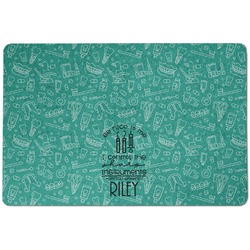 Dental Hygienist Dog Food Mat w/ Name or Text