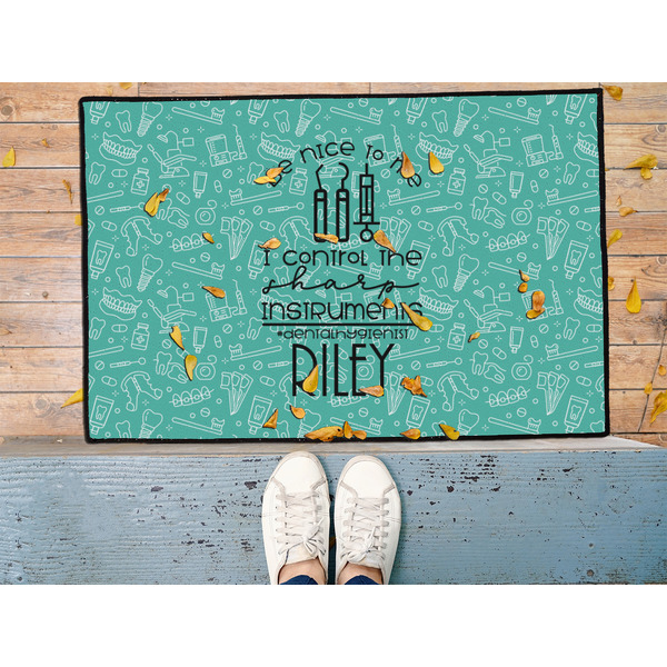 Dental Hygienist Door Mat - LIFESTYLE (Med)