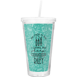 Dental Hygienist Double Wall Tumbler with Straw (Personalized)