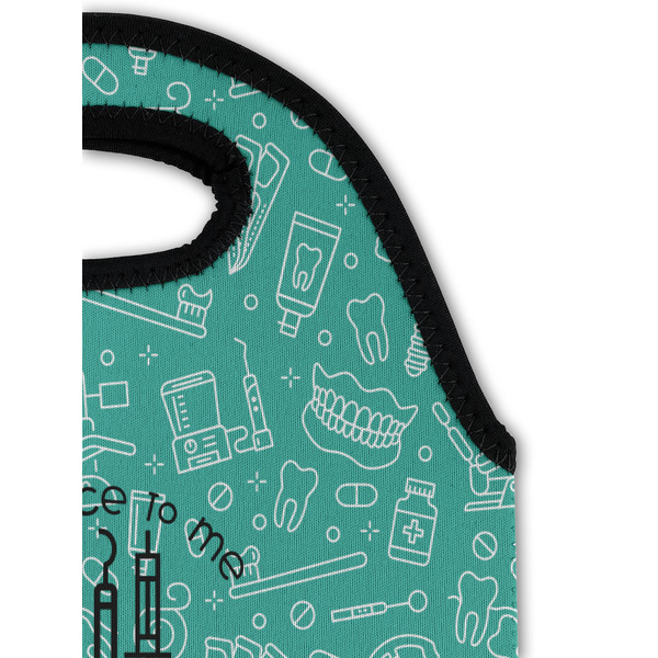 Dental Hygienist Double Wine Tote - Detail 1 (new)