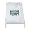 Dental Hygienist Drawstring Backpacks - Sweatshirt Fleece - Single Sided - FRONT