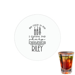 Dental Hygienist Printed Drink Topper - 1.5" (Personalized)