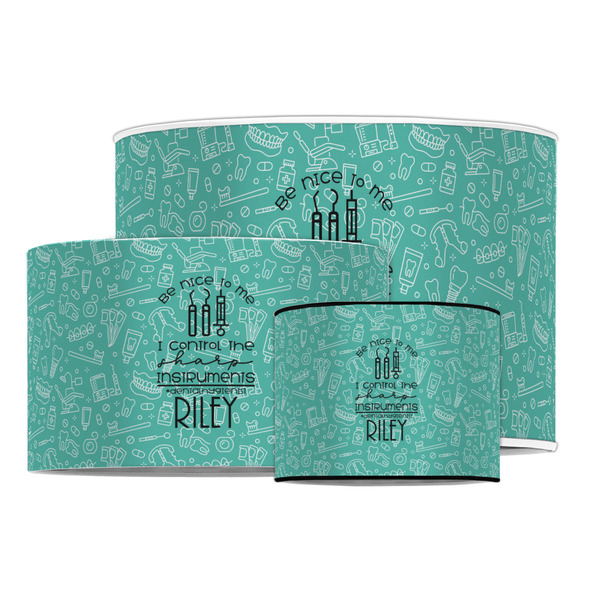 Dental Hygienist Drum Lampshades - MAIN